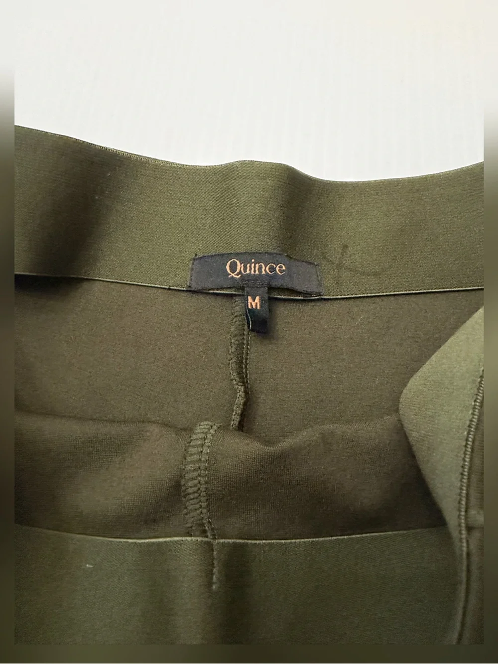 Quince - Ultra-Stretch Ponte Super Wide Leg Ankle Pants - M - Picture 7 of 12